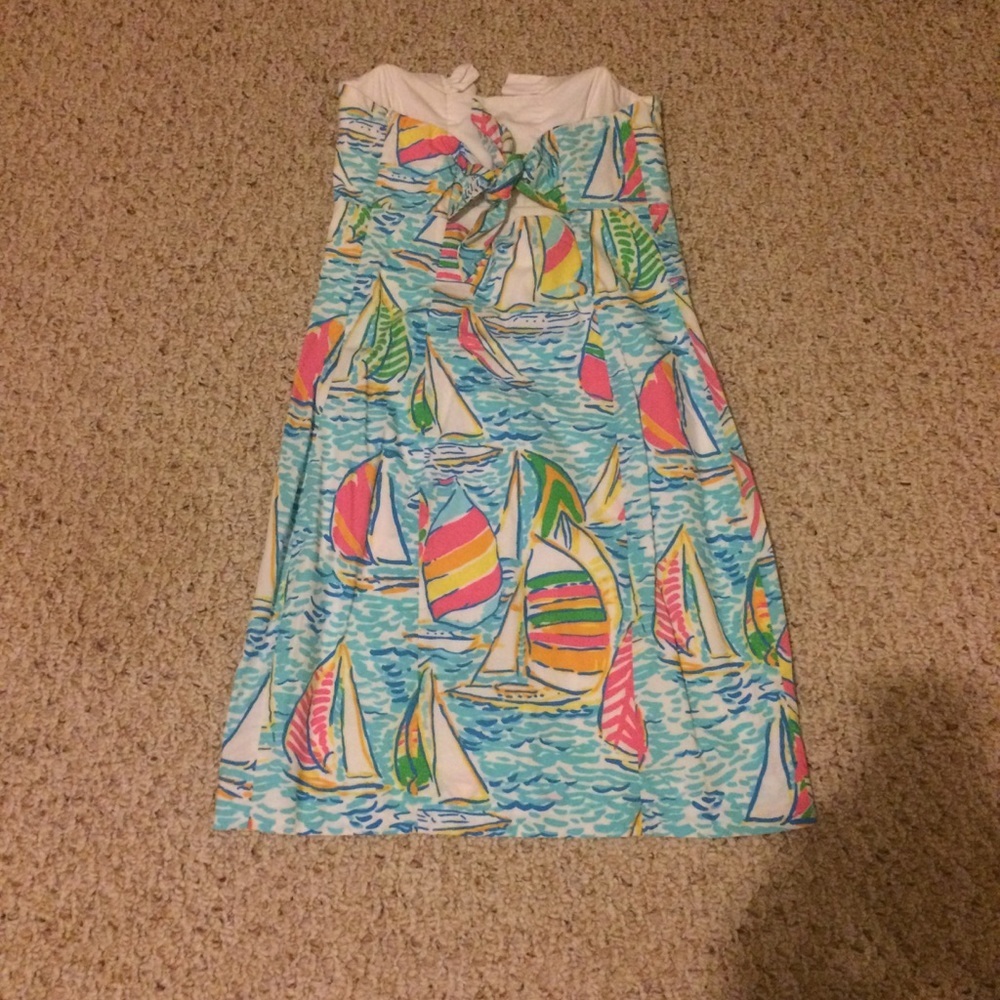 HTF Lilly Pulitzer Original YGR Franco Dress, SZ 0​ - Picture 3 of 3